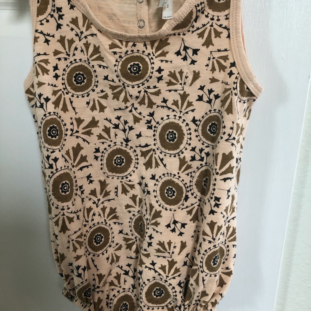 Rylee + Cru Folklore Bubble Romper 18-24 months